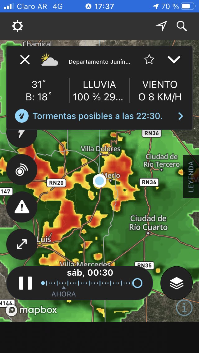 Así estamos por Santa Rosa de Conlara San Luis.-73 de Luis LU8YY