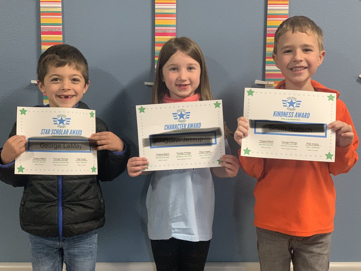 Stars of the Month! 🤩 #walstars