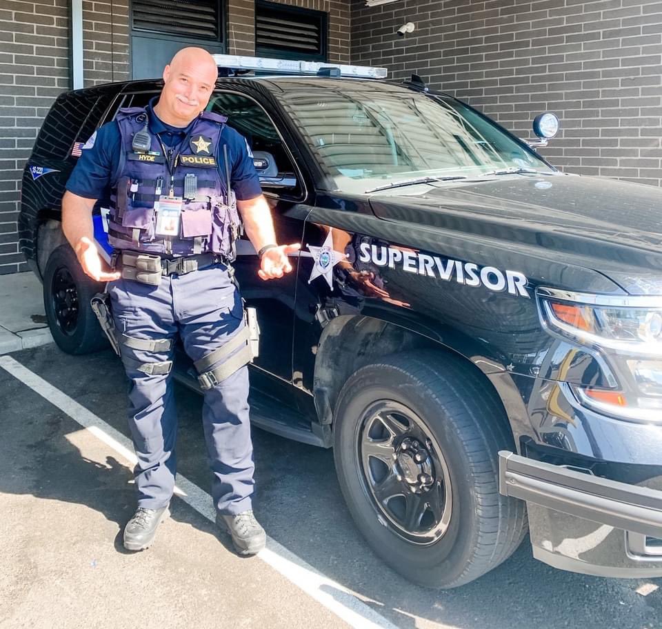Happy Retirement to Lt. Hyde! He is a cop who always put his community first. A hometown boy (Go Bulldogs!) who knows this town like the back of his hand retires today! We will sure miss him! Time for more fishing and enjoying life!