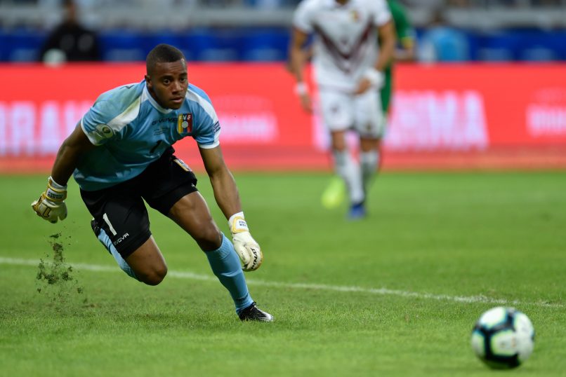 7.Name: Wuilker FariñezAge: 22Making his mark as Venezuela’s starting goalkeeper aged 19, and performing at the international stage, Wuilker has struggled to start. Given the opportunity, Farinez can show that despite his height he’s a force to be reckoned with in goal.