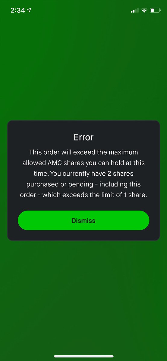 PraterAde_'s tweet image. Now @RobinhoodApp getting nervous it didn’t drop like they wanted. Trying to limit you even more. @stoolpresidente