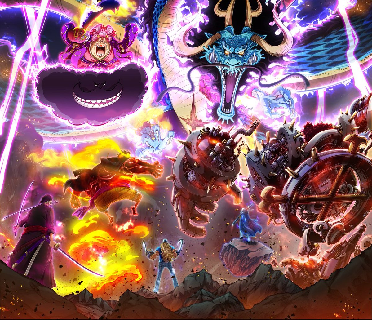 AnimeLuxury's tweet photo. Yonkou vs supernova
#ONEPIECE https://t.co/OtI5035p6V