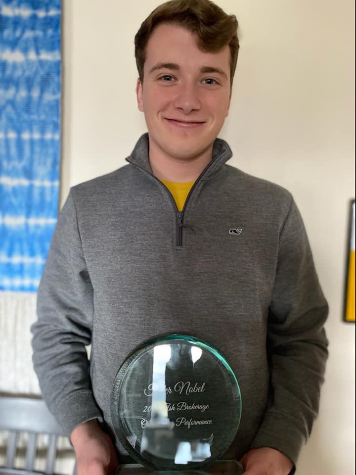 GisOlivet's tweet photo. Tyler Nobel, ’20 graduate, IRM major and GIS member, just received the outstanding employee award from Ash Brokerage for 2020. This is an awesome accomplishment. We love to see our alumni doing great things after college! Nice job Tyler!! 🤩@gammaiotasigma #outstandingemployee https://t.co/Ci2hfTIpdf