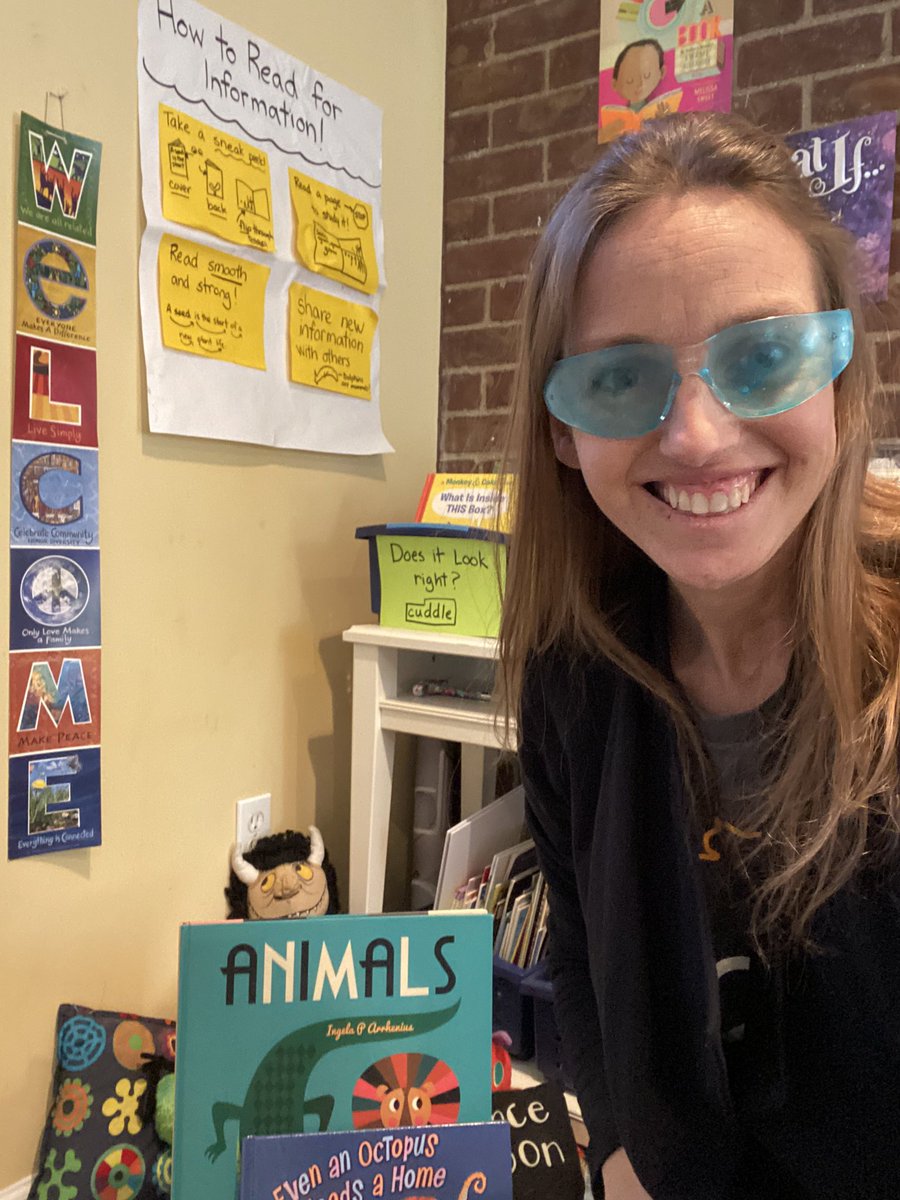 lindsaymann22's tweet photo. wrapped up our unit of inquiry with a virtual field trip to the @lesliesnc...not only did we get to see some pretty cool living things on the screen but also each kid had a pretty cool kit IRL with snake skin, special snake goggles, and gecko gloves:) it was a lot of fun! #a2ib https://t.co/XjHEWg5yRz