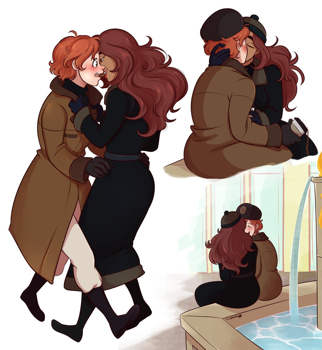 Yay, girls trip~
#CarmenSandiego #Carmivy #CarmenxIvy