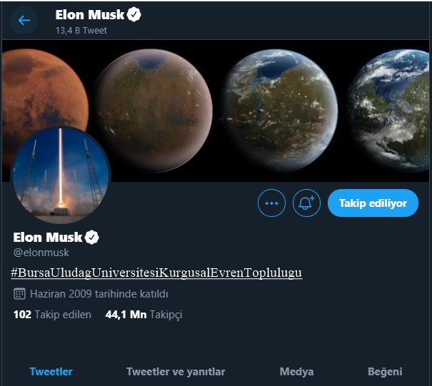 Teşekkürler <a href="/elonmusk/">Elon Musk</a>