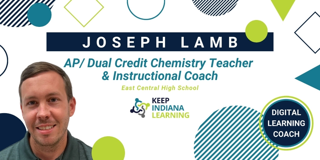 KeepINLearning's tweet photo. @JoeTheBioBro is one of our Digital Learning Coaches. Learn more about him and our other coaches. #KeepIndianaLearning #IndianaEducation #ciescserves https://t.co/Ia0b63zRqL https://t.co/KXkmHh2c5L