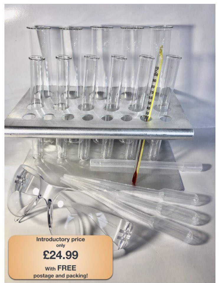 SparkingStem's tweet photo. The Sparking STEM shop is open and the ‘Lab Packs’ are ready to ship! Real science equipment at low prices with free P&P to inspire your young scientists at home.
https://t.co/UhlcafkspM #homeed #LabKit #scienceathome #kidslovescience #stemkids #homescience #science https://t.co/DPWrYCwwlv