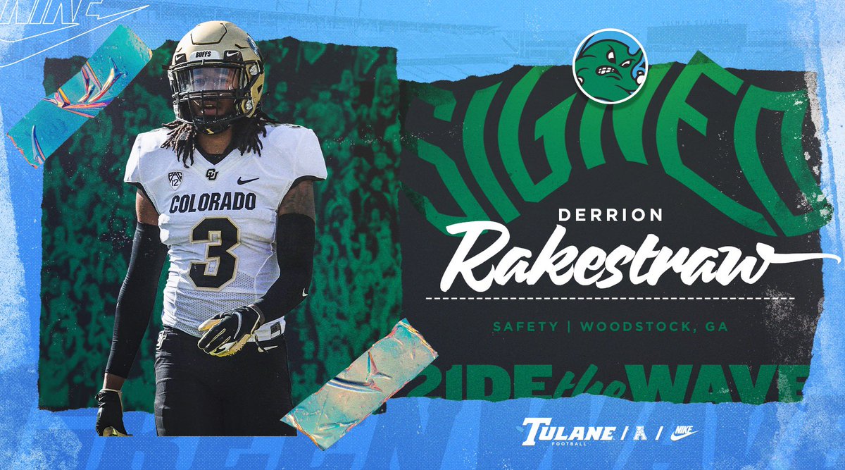 GreenWaveFB's tweet photo. ANOTHER ONE 👀👀

Welcome to the Wave, @Derrixn 

#RollWave https://t.co/cA5SuQ02K7