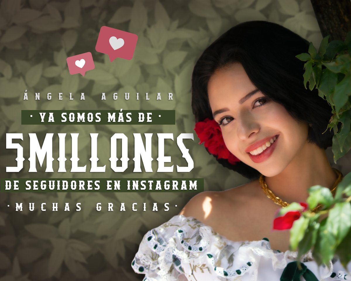 Cinco millones de sonrisas son las que me han robado todos y cada uno de ustedes con todo su apoyo. 
Si todavía no me siguen en Instragram… ¡este es el momento! ♥️ ✨
Me encuentran en: bit.ly/2MfYyvC