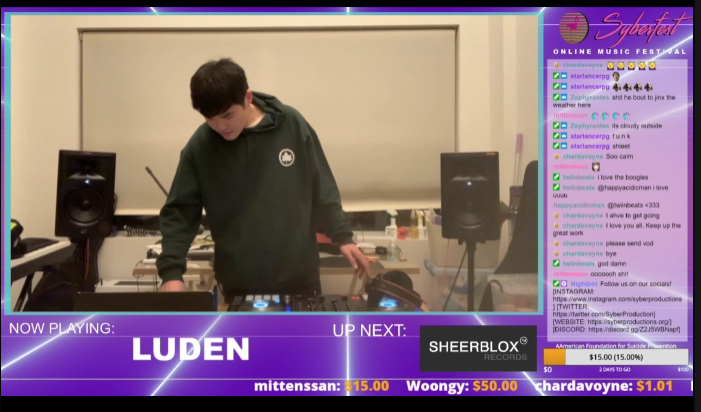 GIVE IT UP FOR LUDEN!!

Thank you so much for coming by! You killed it! Up next is Sheerblox!

Only at: twitch.tv/syber_producti…
#syberfest