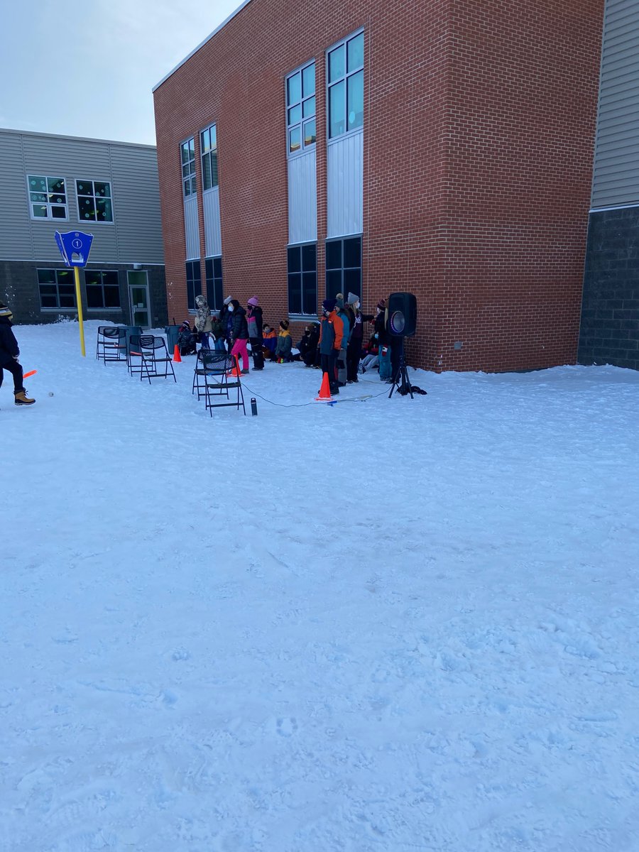 GSCSNews's tweet photo. Snowlympics fun at @holyfamily2014 to take advantage of some fresh snow and warmer temperatures. https://t.co/fyzI0be9Be