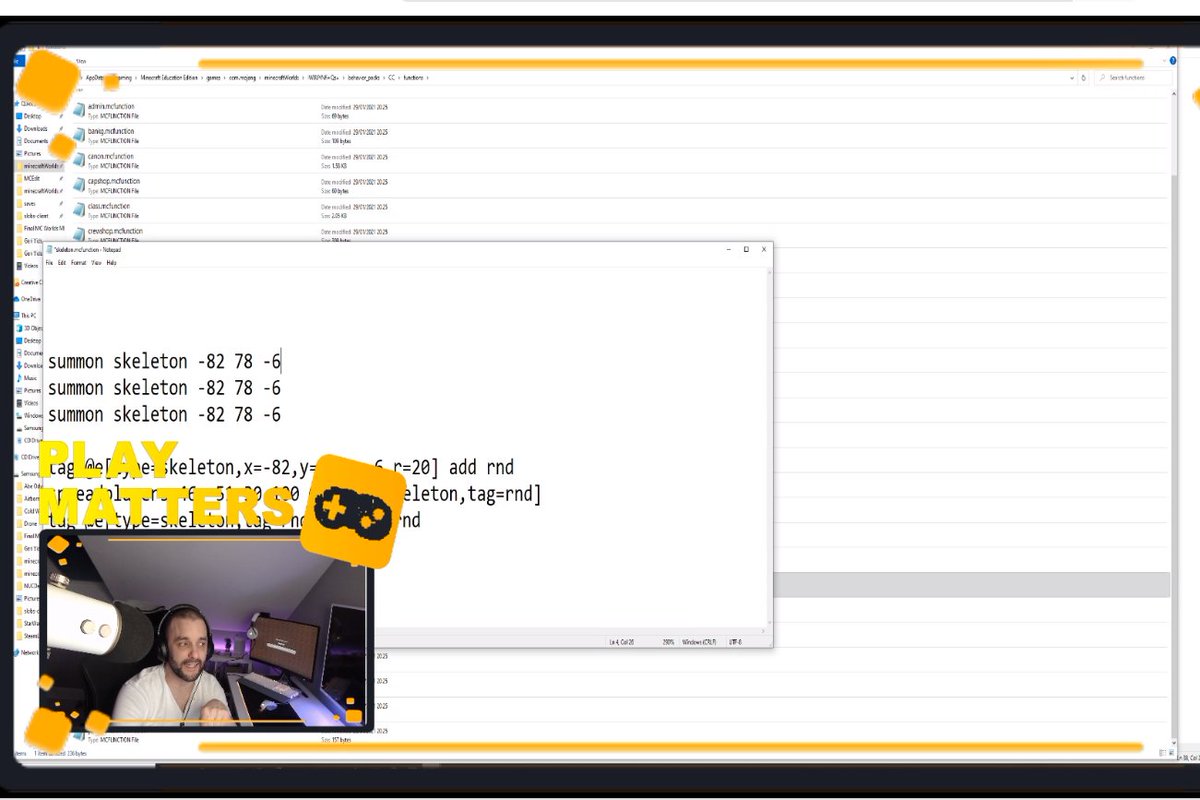 BarriMoc's tweet photo. WOW! Creating functions to control gameplay to ensure those with with older devices can also enjoy the full functionality of the games. Fantastic stuff @StephenReidEdu
#PlayMatter So much potential for great mechanics for all! #inlcusive 🙏🙏🤙 https://t.co/l3zluUu3c1