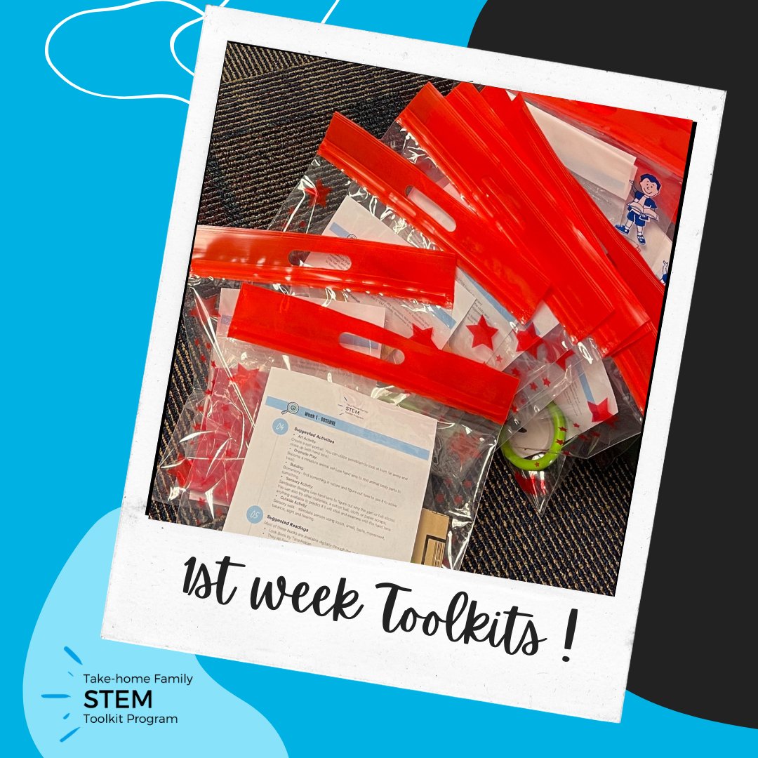 NEFSTEM_UNF's tweet image. The STEM toolkits are ready! Today they are going home, so the UNF Pre-K families will be ready to start the Take-home Family STEM Toolkit Program, on Monday February 1st!

 #STEMeduaction #PreKSTEM #FamilySTEM #stemathome