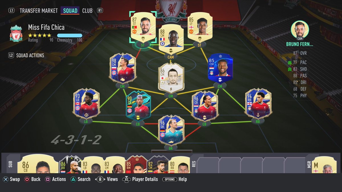 Ms_Fifa_Chica's tweet photo. #PS5Share, #FIFA21 team is complete https://t.co/WokgbgkOz4