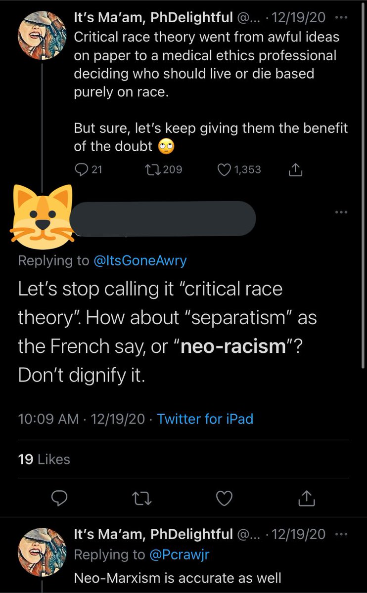 3/ Today, neoracism appears to be either synonymous with reverse racism or the idea that anti-racism is condescending - i.e., a term used by anti-anti-racists to do the ol’ switcheroo and say, “I’m rubber and you’re glue” to people trying to accomplish racial justice.