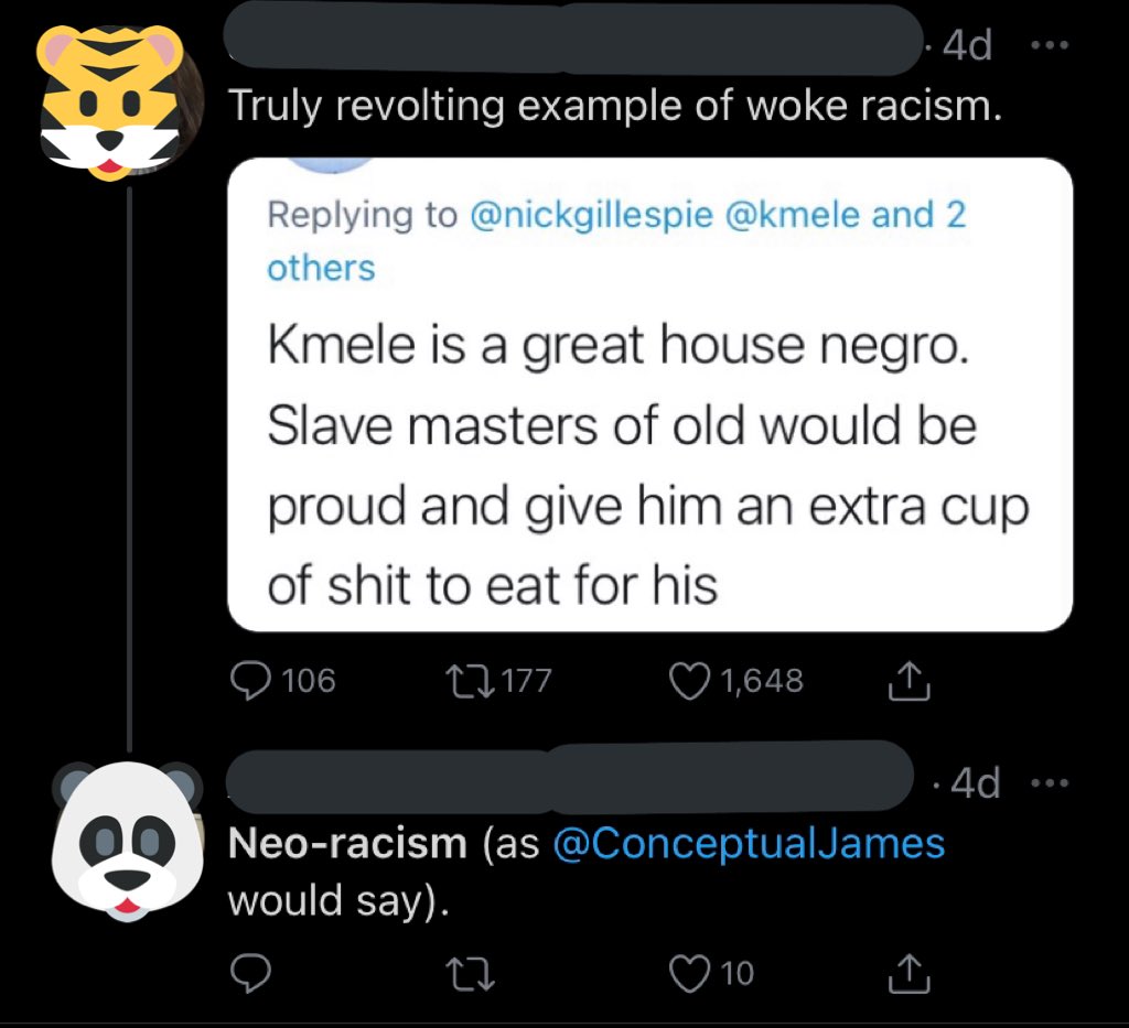 5/ So where did it come from? A lot of people on Twitter credit James Lindsay, but he only started using it this month. More people credit a woman named Jodi Shaw. She’s not the first to use it this way, but she’s the first high profile person.