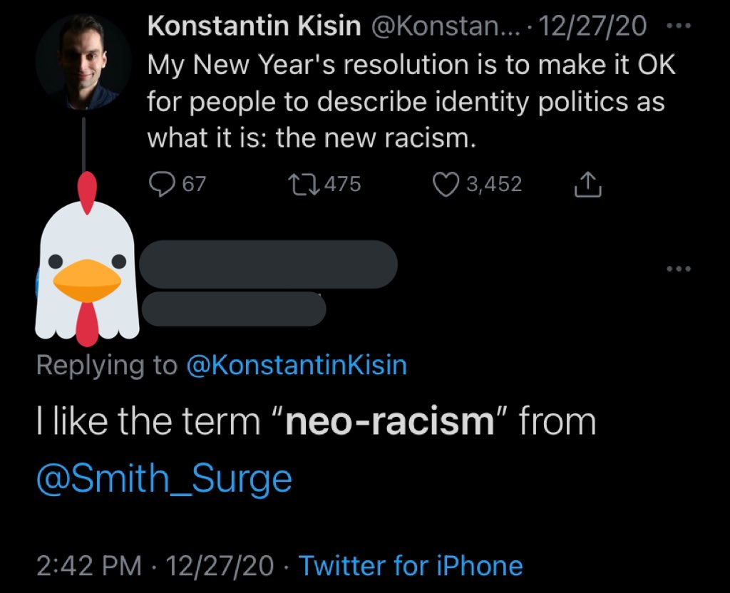 5/ So where did it come from? A lot of people on Twitter credit James Lindsay, but he only started using it this month. More people credit a woman named Jodi Shaw. She’s not the first to use it this way, but she’s the first high profile person.