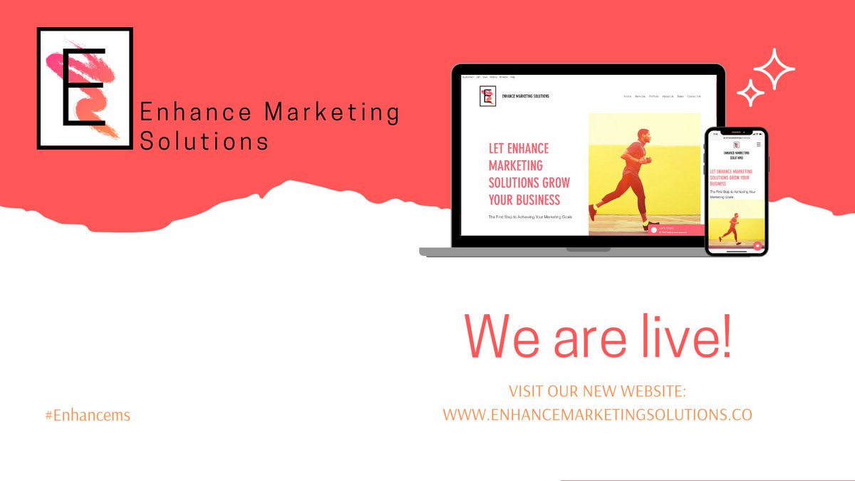 enhanceyeg's tweet photo. It is officially launch day for Enhance Marketing Solutions. Take a look at our website https://t.co/DmOXc3YU6N and stay tuned for more info! 
#enhancems #YEG #DigitalMarketing #launchday https://t.co/TU0isxz1SQ
