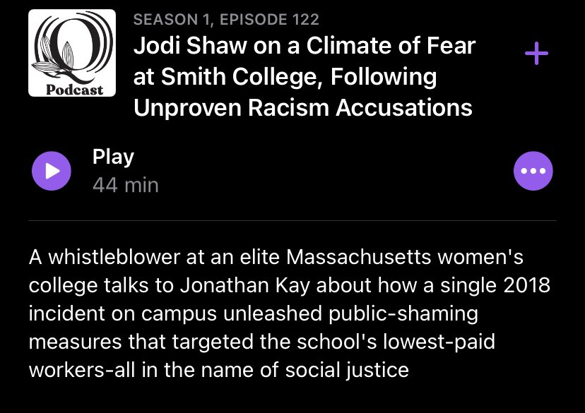 9/ she really has been on a media tour of the worst corners of the IDW and anti-woke web to peddle her grievancefunny all this insistence that she’s going to be demonized for speaking out, I haven’t heard word one from anyone but fawning right wing profiles of her courage