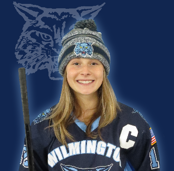 whsgirlsVhockey's tweet photo. CELEBRATING OUR SENIORS: Last, certainly not least #12 Center Captain Ida Bishop aka IDA B!💙 FUN FACTS:  Ida will be the 4th generation to graduate WHS! 3 letter athlete: field hockey, ice hockey &amp; lacrosse. Captain of ice &amp; field hockey. Won @wilmyearbook most school spirit! https://t.co/xb9OIVjQ63