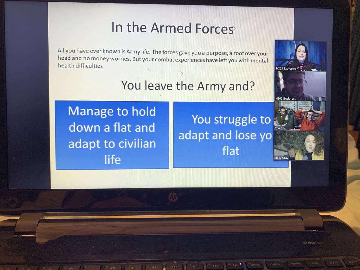 H265esu's tweet image. Focusing on values tonight.  We looked at the Big Issue and true stories behind three of the sellers.  We also reflected why it’s ok to challenge opinions that we don’t agree with.  #h265esu #virtualscouting #scoutingvalues #bigissue #explorerscouts