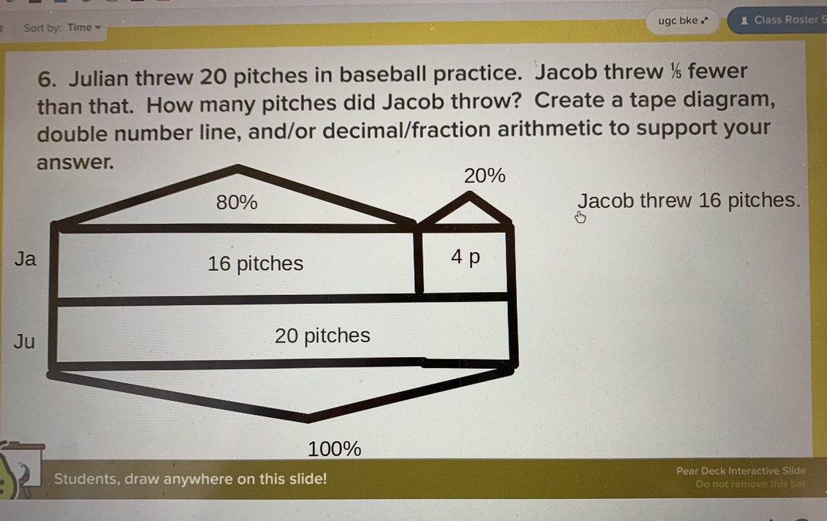 MathMrsCrowley's tweet photo. Using @PearDeck to show what we know about percent increases and decreases! #ackcps #7thgraders #doingamazingthings #7thgrademath https://t.co/H2FOJi7Med