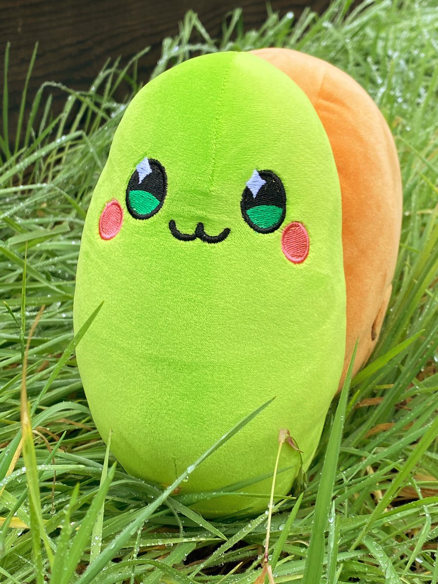Chibikumashop's tweet photo. We’ve been working on a snail pillow plushie and the sample just arrived! What do you think? 👀🐌 https://t.co/0bdezY8OBG