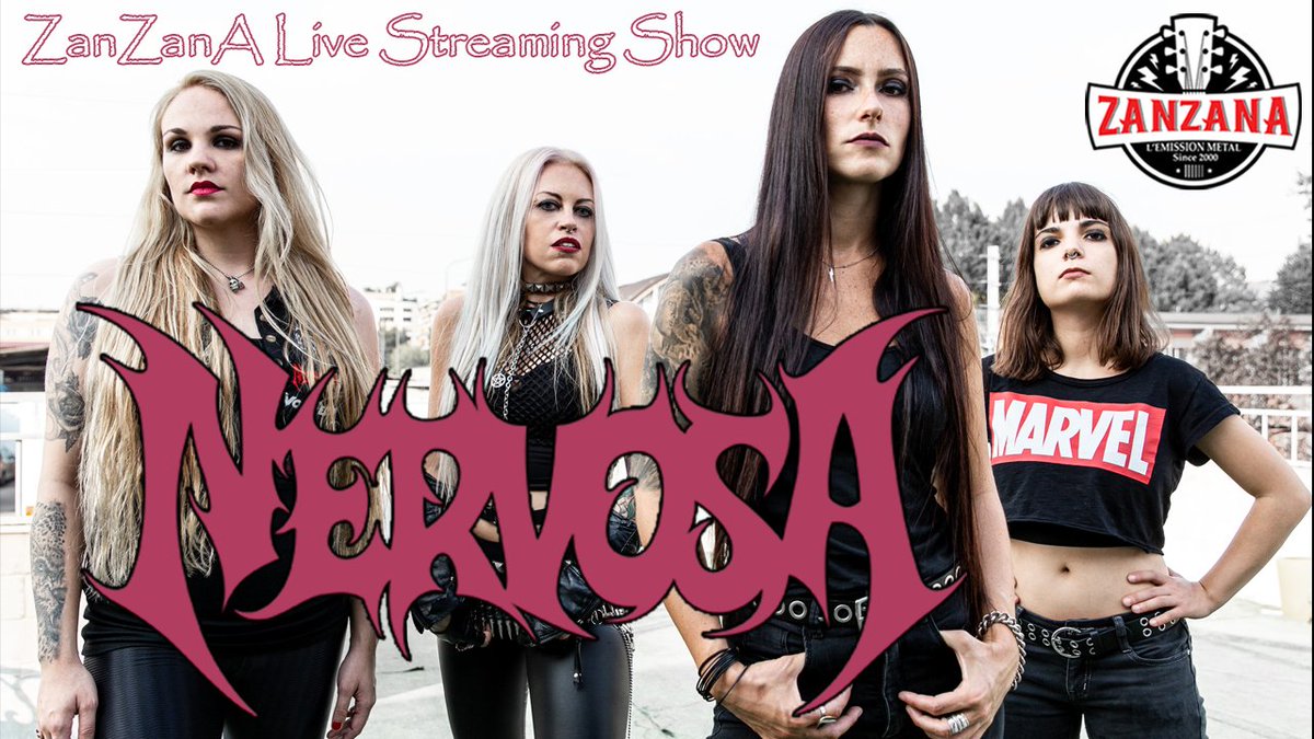 @EleniNota @Nervosathrash new drummer was the guest of ZanZanA Live Stream Show hosted by Karim Benamor on thursday January 28th

link : youtu.be/uWfHNLVQc3A

#Metal #ZanZanA #nervosa #perpetualchaos #thrashmetal