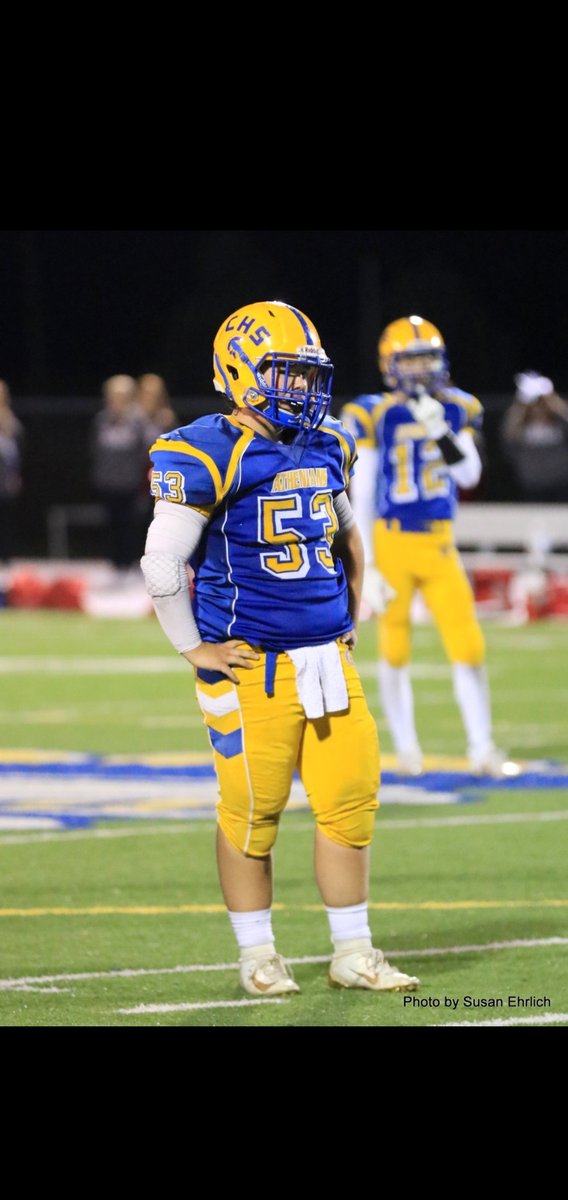 CVILLE_FOOTBALL's tweet image. A tough day for ALL Athenians as we mourn the loss of a great teammate, friend, and classmate Michael Leak. #forLeak