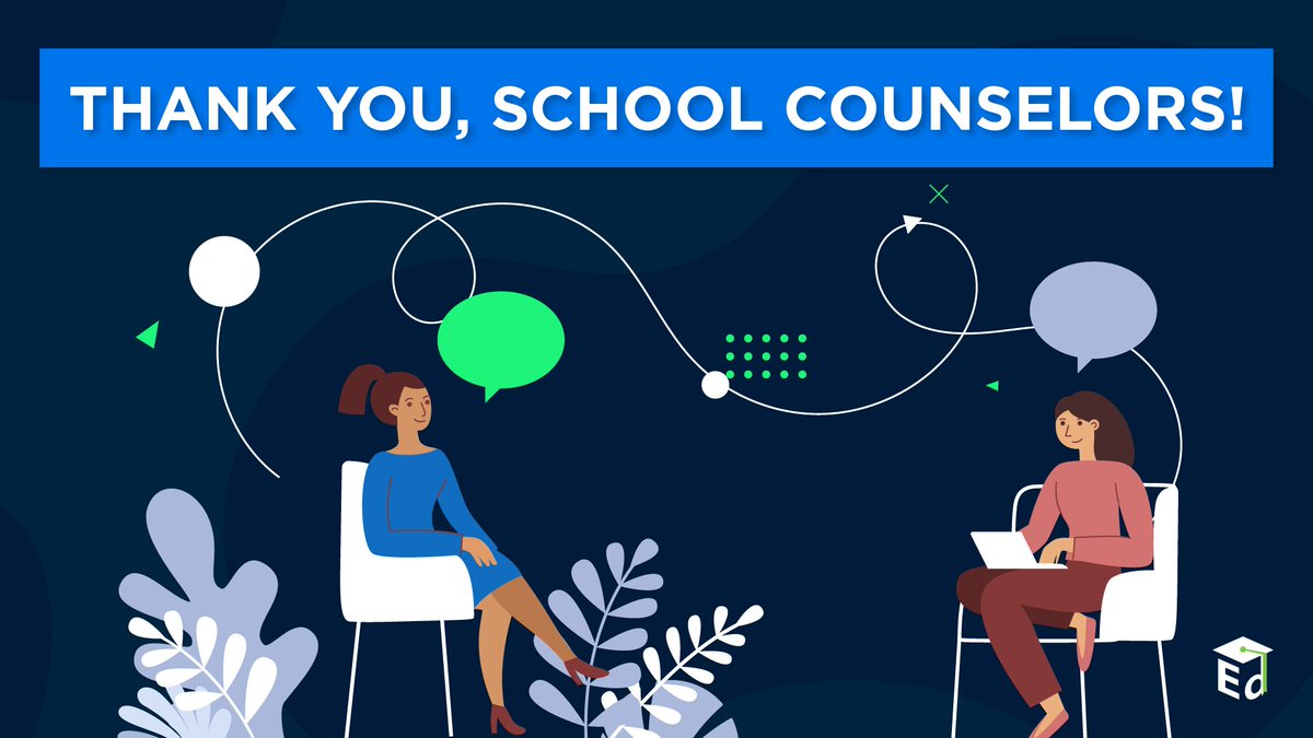 Thank you, School Counselors! We are excited to celebrate and recognize the work of 110K+ #SchoolCounselors across the nation! #NSCW21