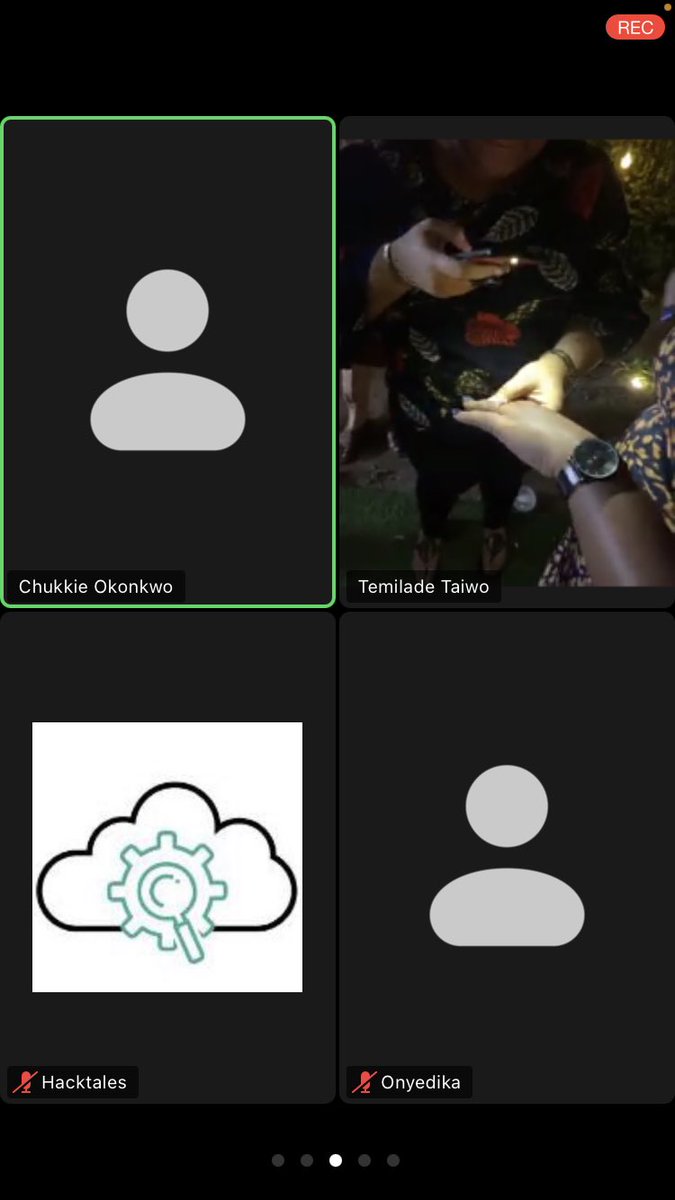 Couldn’t all be there because of Covid but We’ve been here since 2014, we were not going to miss a moment like this . Shout-out Zoom!!