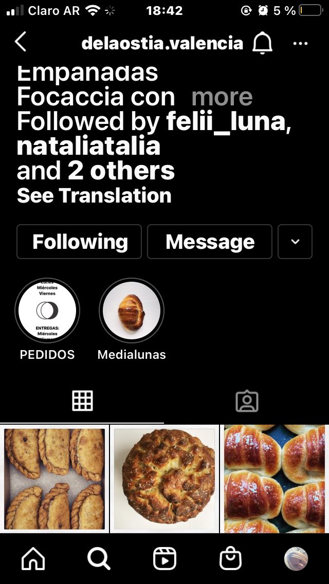 Quienes estén por Valencia , 🇪🇸 ... este es un emprendimiento de mi hijo chef y pastelero!  
Me ayudan con RT ?! Gracias ♥️♥️♥️🤗🙏🏻💪🏻