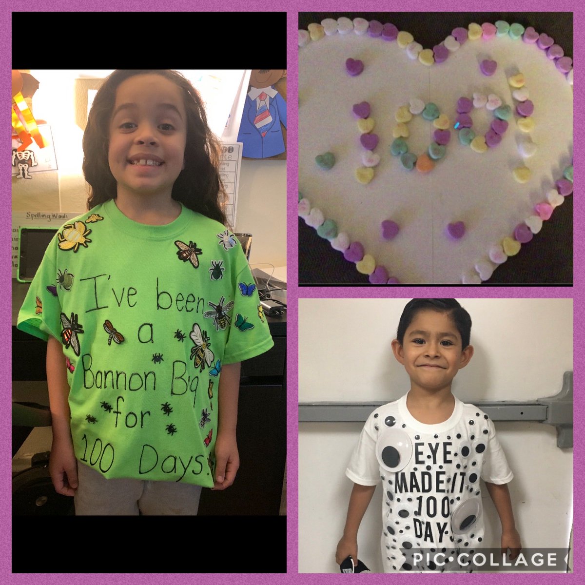 Bannon’s Bugs Celebrate the 100th Day of Being Firsties!! ⁦<a href="/laspositaslions/">Las Positas</a>⁩, #LHCSD, #1Team1Vision