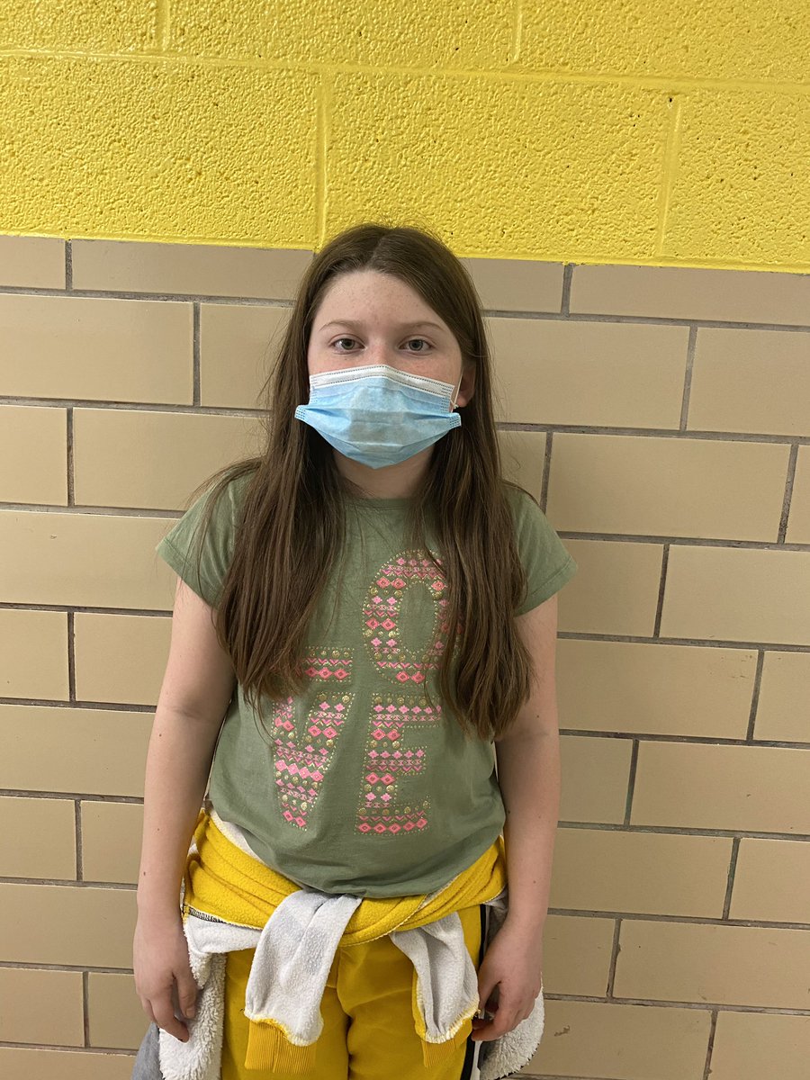 WesleyHouseKnox's tweet photo. We love a Friday that ends with a girl-powdered #SpotlightFriday! Our student of the month is Sophia and our counselor of the month is Ms. Hannah! #WelcomeToOurHouse https://t.co/O89y58eaaN
