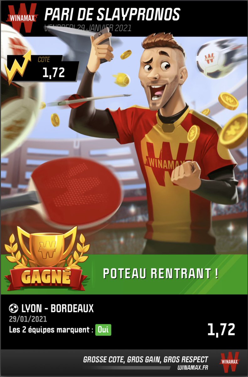 PronosSlay's tweet image. Le prono safe passe encore une fois de plus. ✅
Qu’attendez-vous pour nous rejoindre sur Instagram !?? 🔥
#foot#win#but#bordeaux#lyon#prono#pronos#paris#pronostiqueurs