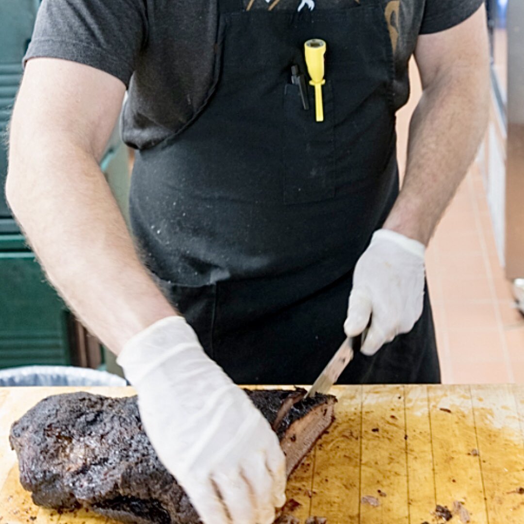 YYCBarbecue's tweet photo. We’re serving up slow roasted brisket from our southern pride smoker. Try it on a sandwich or poutine!
#supportlocalyyc #eatyyc #yycbarbecue #yycbbq https://t.co/WJTZHawCTC