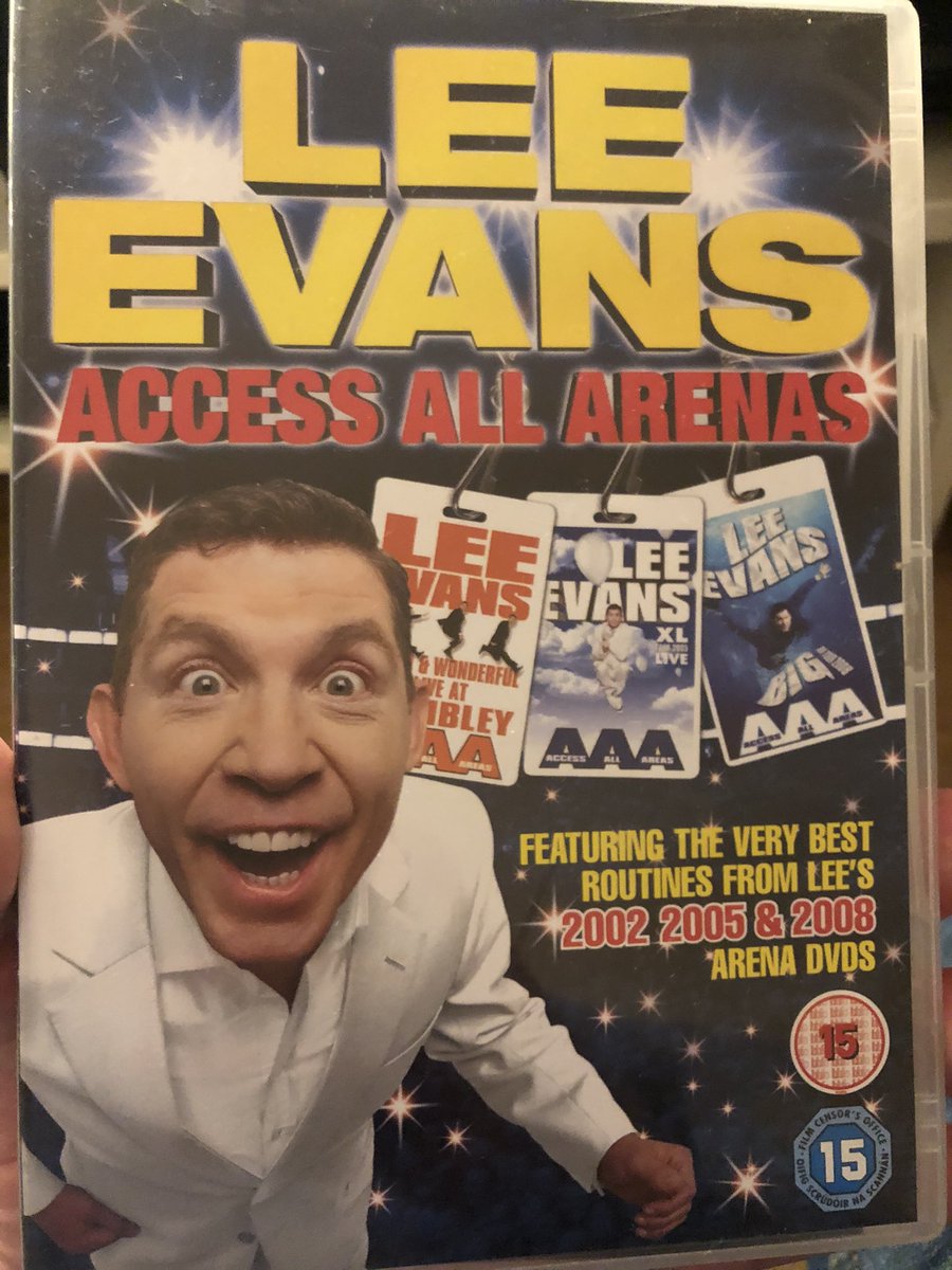 Going old school laughs tonight as we get stuck into the depths of the DVD collection 😂 #lockdown #Covid19UK #leeevans