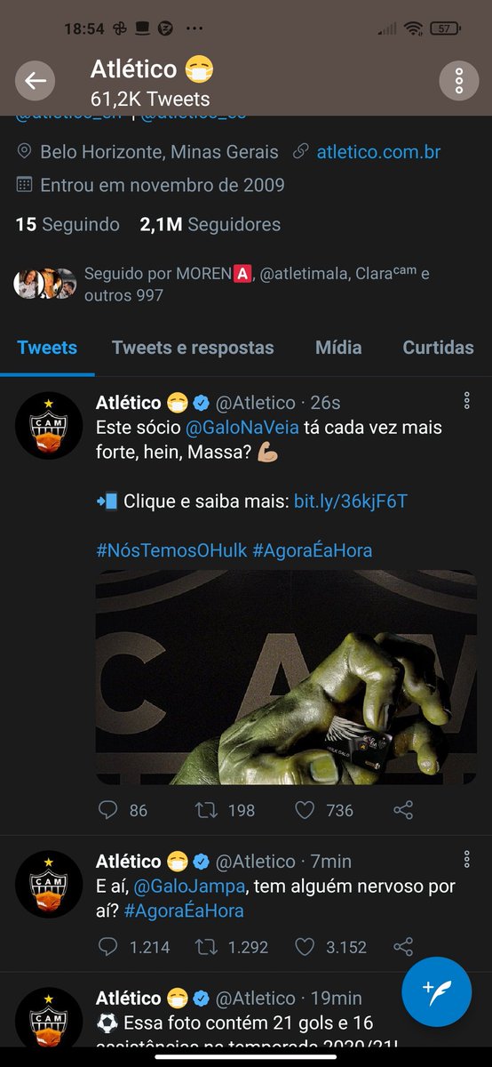 Hulk e do galo