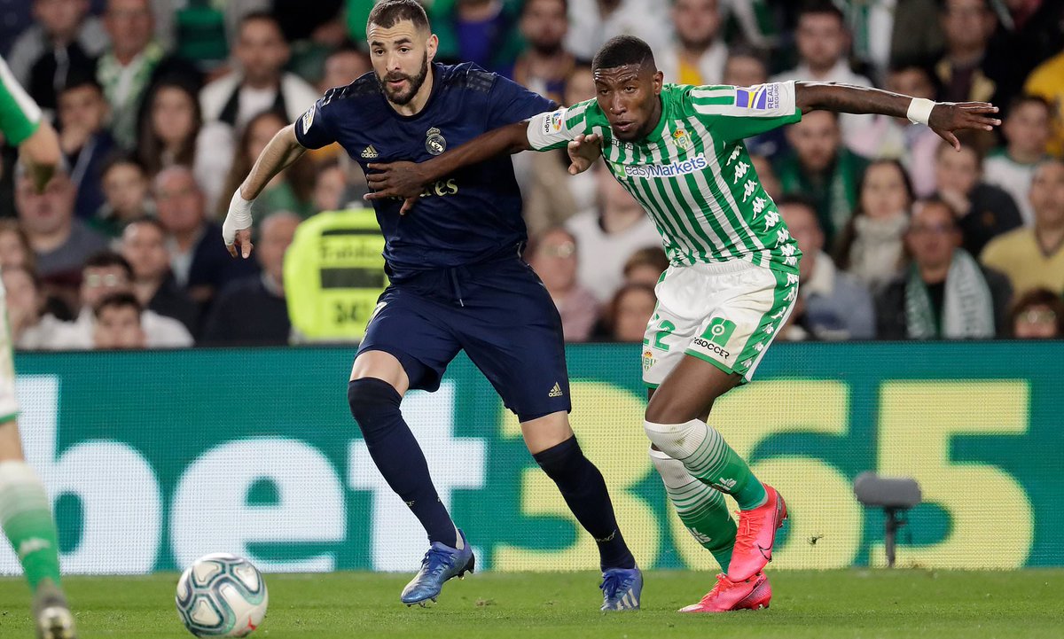 36.Name: EmersonAge: 21One of Spain’s most energetic players, Emerson has started most Betis games this season, marauding up and down the pitch. He’s superb defensively while also being able to create chances with either his ability on the ball or runs off it.