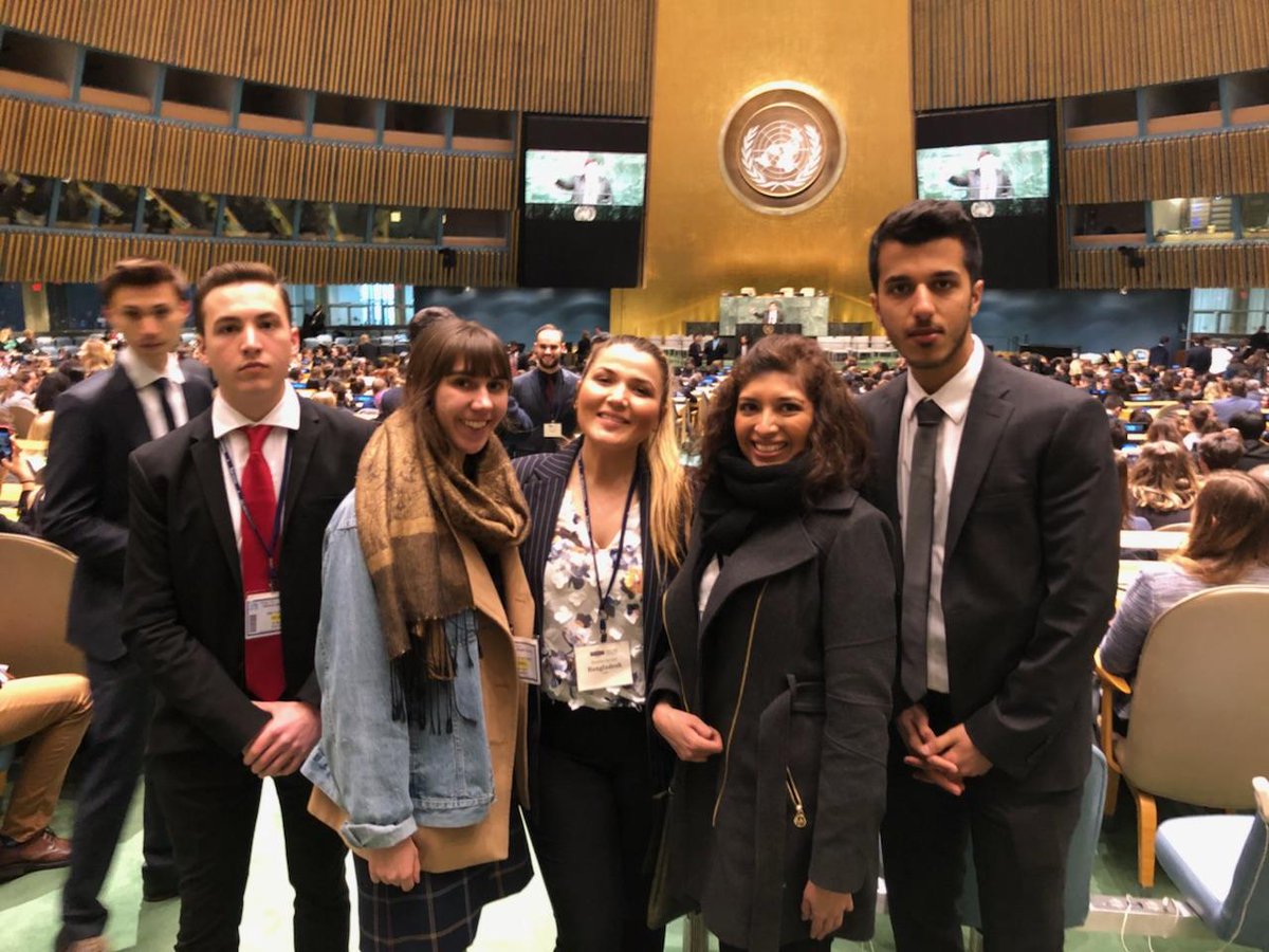 Another critical component of our work is supporting students who wish to pursue careers in public service. We fund scholarships and help organize experiential learning opportunities like Model United Nations