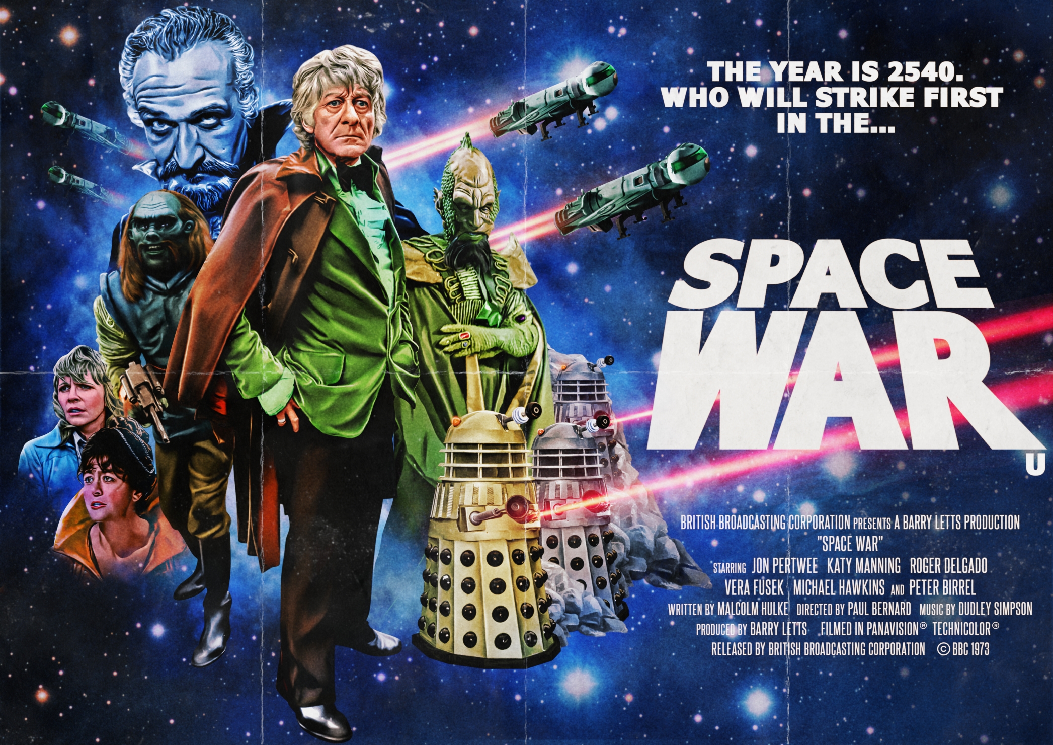 Oliver Arkinstall-Jones on X: #DoctorWho Frontier in Space film