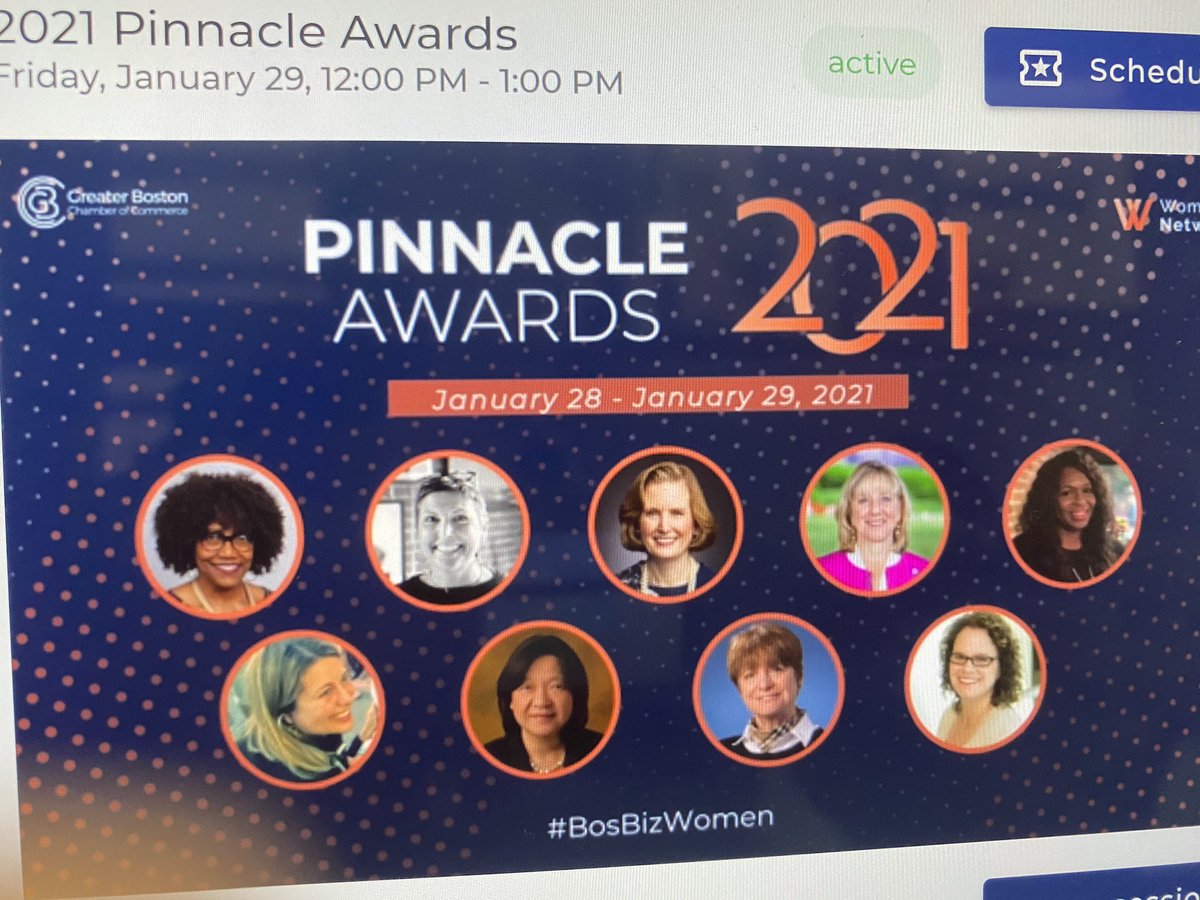 Maldaz9's tweet photo. Congratulations @Ygarcia40 @StateStreet on leading such an important event 2021 #PinnacleAwards Thank you for your inclusive leadership and for helping @bostonchamber Women’s Network Advisory board increase 25% #diverse #representation https://t.co/scGPRp8GdN