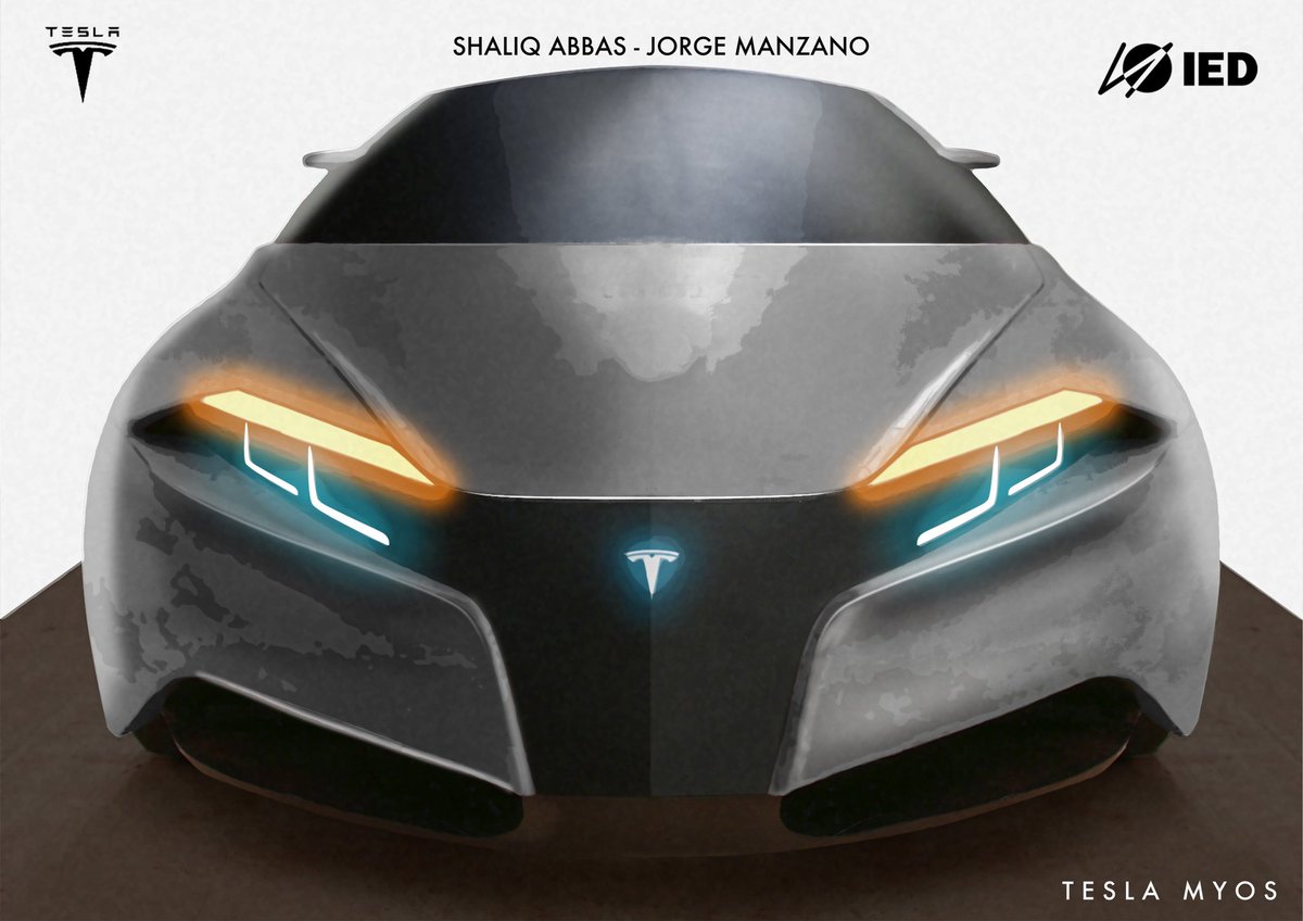 jorgemanzanom's tweet photo. Me and my friend Shaliq made this proposal for a @Tesla hatchback back in 2009 as part of our #IED Torino master. Even @woodhaus2 was there to review some of our designs, remember Franz?. @elonmusk what do you think? Can something like this could become alive soon? #20KTesla https://t.co/eG4Q0hbtuV