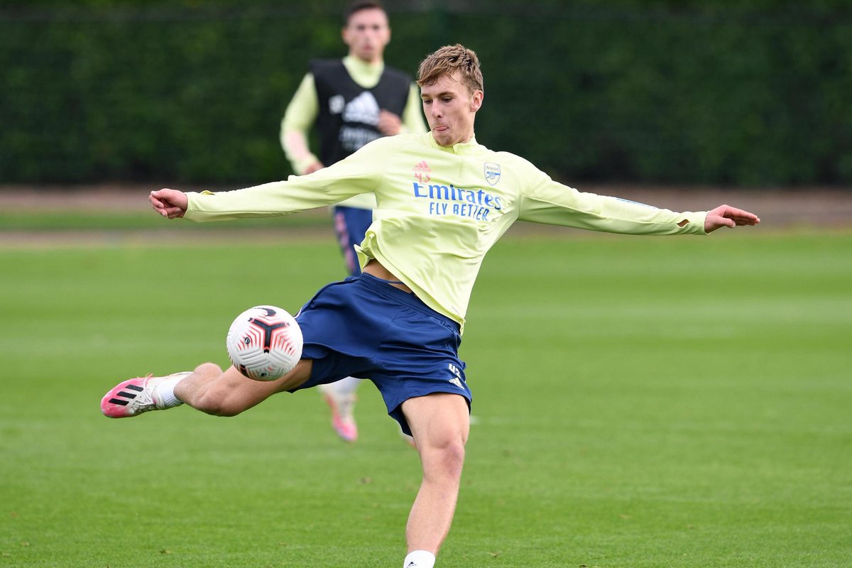 41.Name: Nikolaj MöllerAge: 18A 6'3 CF, he was a deadline day arrival at Arsenal's U19. Tall, yet mobile and quick, the Swede has impressed with his ability to link up play like a traditional target man, as well as his knack for a final ball and well-slotted finish.