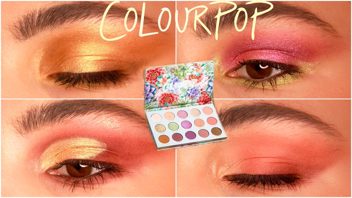 exetess's tweet photo. 4 LOOKS 1 PALETTE: COLOURPOP GARDEN VARIETY Eyeshadow Tutorial  https://t.co/codxV27fyc 

via @YouTube #YouTubers #makeup #MakeupTutorial #colourpop @ColourPopCo https://t.co/f4mRv3b2kE