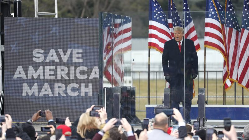 It is disheartening Trump is using "Save America" as his calling card."Save America March" was the name of the event on Jan 6th, and as Trump said on July 4th the process of "Saving America" is one which requires violence."Save America" is now a call for political violence.