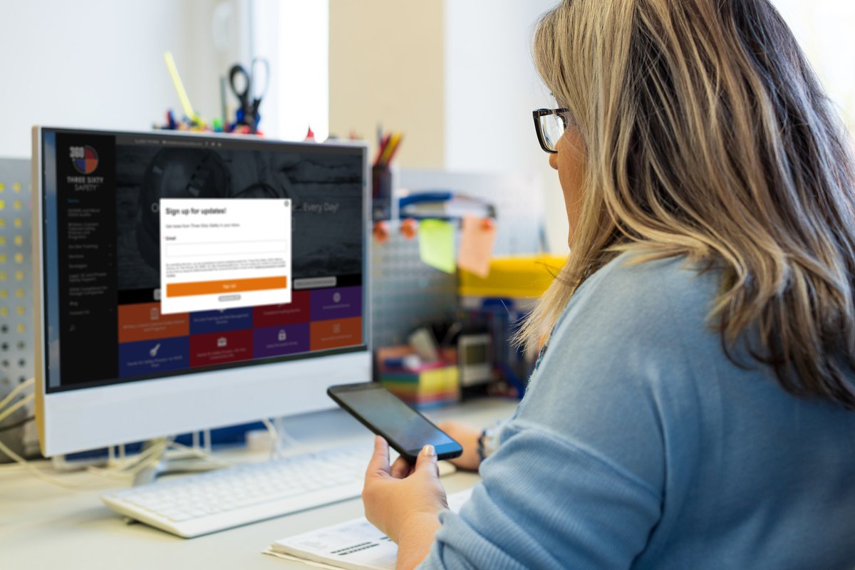Don't forget to stay up to date with our latest workplace safety news from Three Sixty Safety! To sign up, visit our website threesixtysafety.com