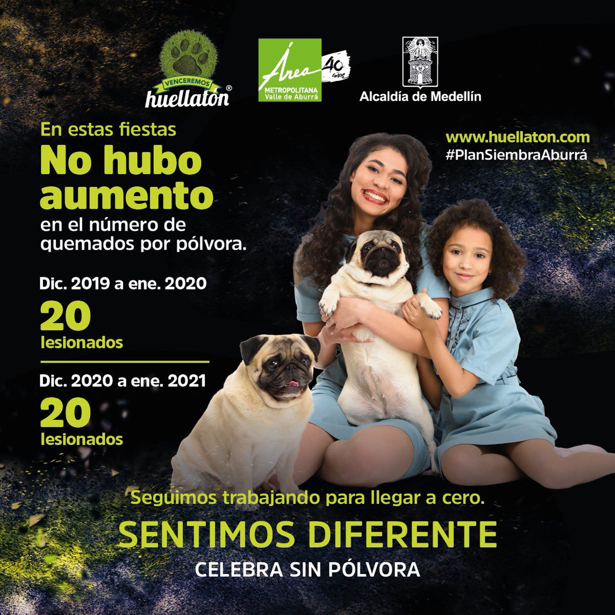 Areametropol's tweet photo. En esta Navidad sentimos diferente, celebramos sin pólvora y le dijimos SÍ a la vida. #FuturoSostenible 🍃

#EnciendeTuLuz 🕯 https://t.co/ALG9PDdssi