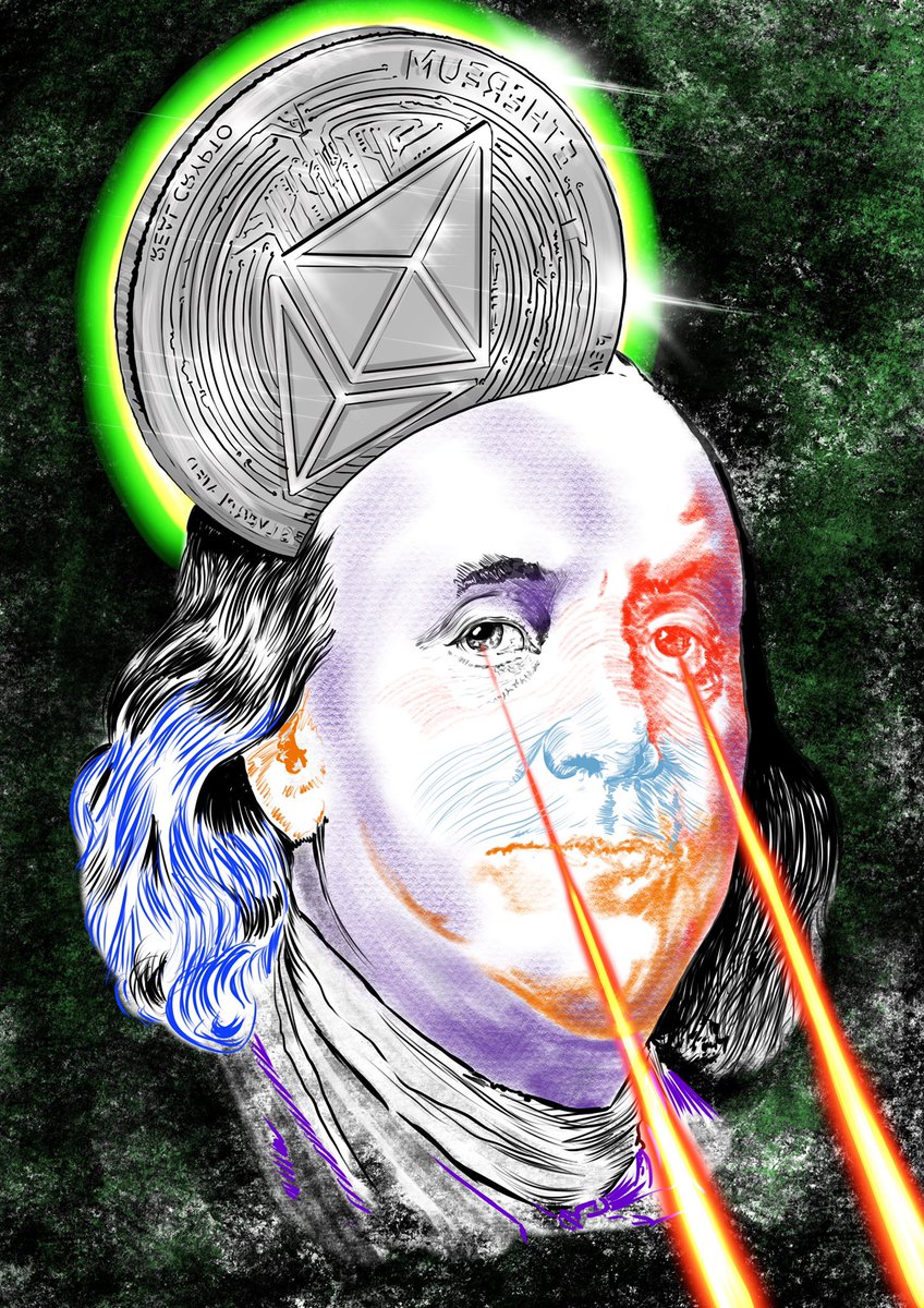 “DOLLAR GETTIN SHIT”
☄️☄️☄️☄️☄️☄️☄️☄️☄️☄️☄️☄️☄️☄️☄️☄️☄️☄️

#cryptoart  #raredigitalart #NFTart #opensea #ETH #NFTcollector #cryptoartist #nftartist #digitalart #Dollar #Bitcoin #Ethereum #artcollectors <a href="/opensea/">OpenSea</a> <a href="/SuperRare/">SuperRare</a> <a href="/makersplaceco/">MakersPlace</a>